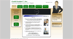 Desktop Screenshot of creditfunders.com